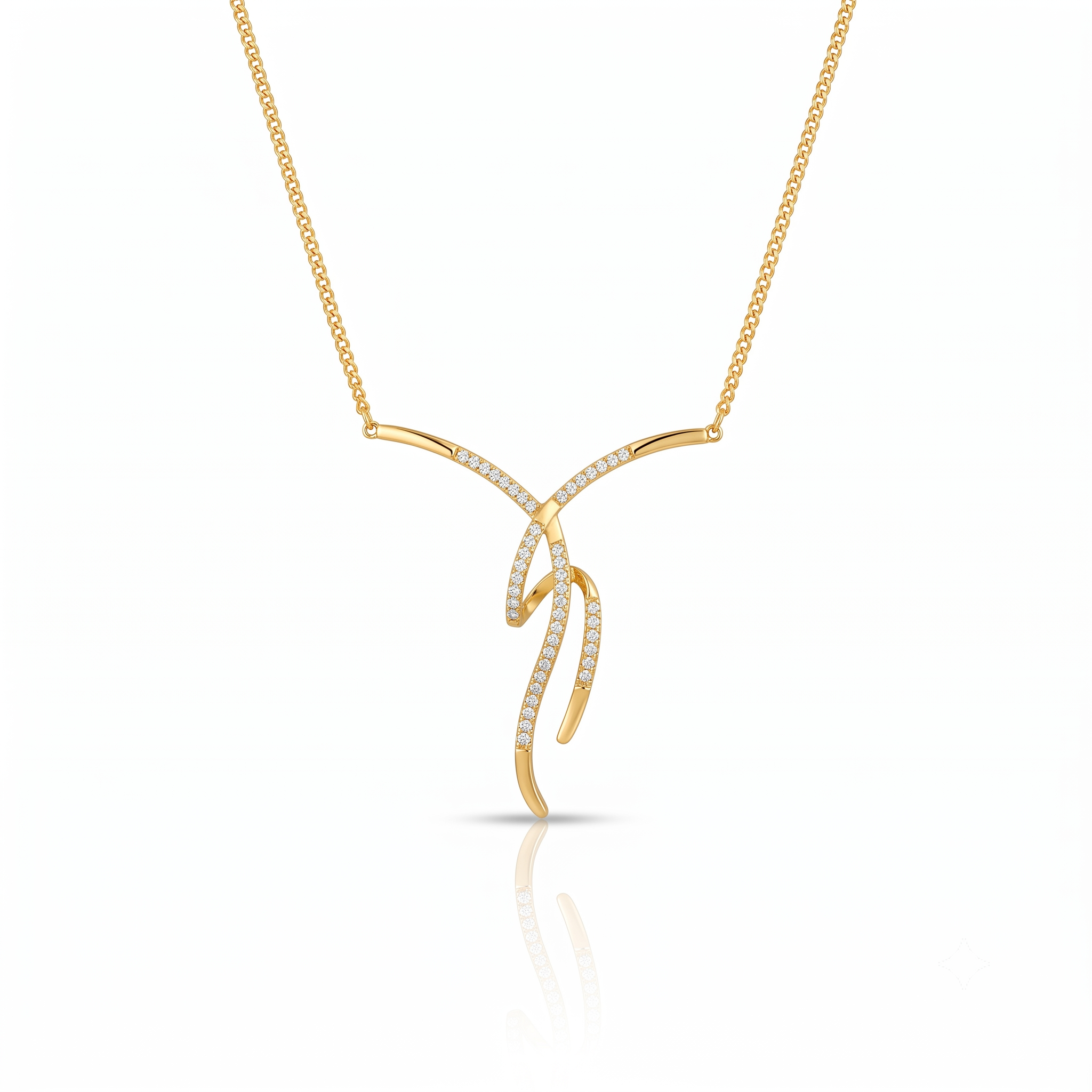 Swirling Grace Necklace