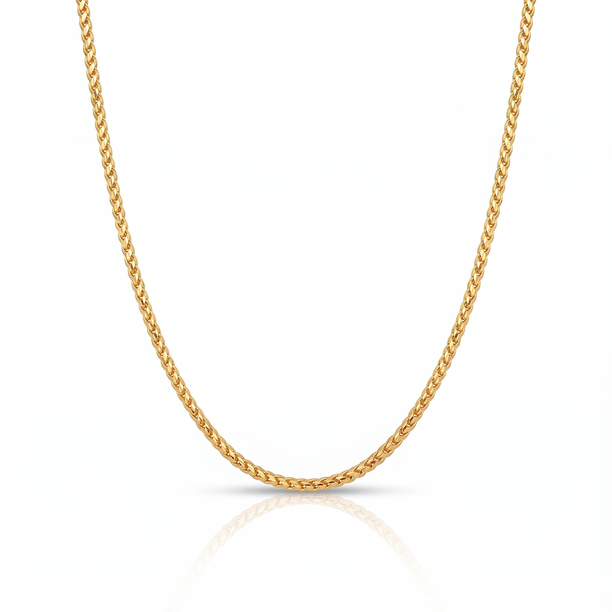 Diamond-Cut Curb Chain