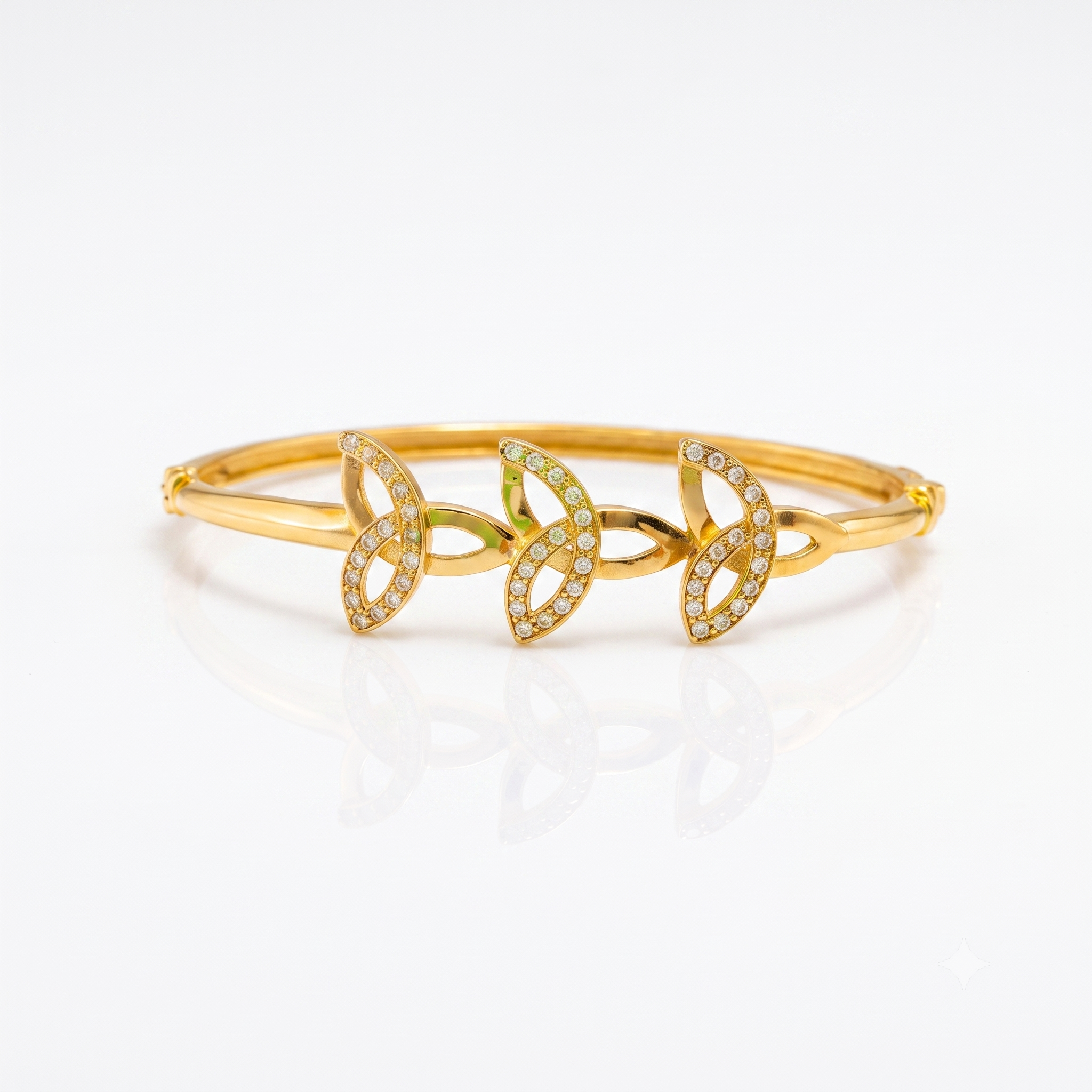 Seraphina Triple-Link Bangle